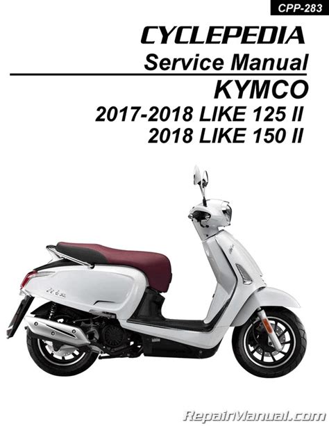 Kymco Like 50 125 Service Repair Manual Pdf