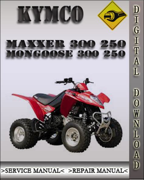 Kymco Maxxer 250 Factory Service Repair Manual