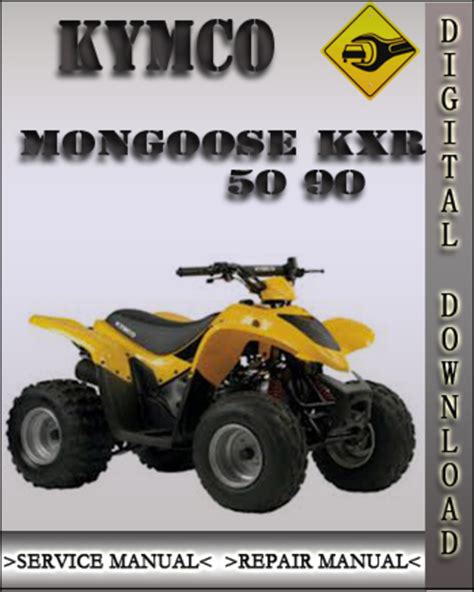 Kymco Mongoose 50 Factory Service Repair Manual