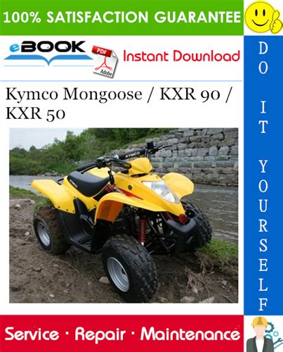 Kymco Mongoose Kxr 90 Kxr 50 Atv Service Repair Manual Download