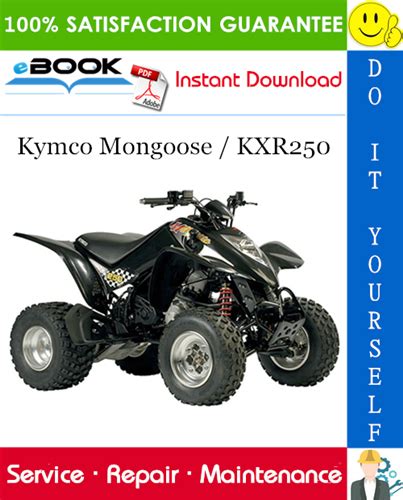 Kymco Mongoose Kxr250 Workshop Service Repair Manual Download