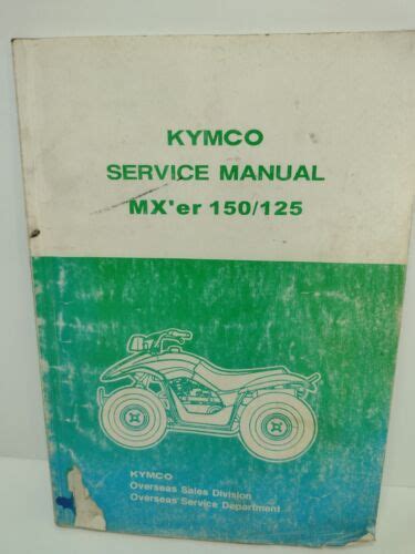 Kymco Mxer 150 Service Repair Manual