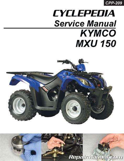 Kymco Mxu 150 Service Workshop Repair Manual Download