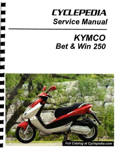 Kymco S7000 Bet Win 250 Service Manual