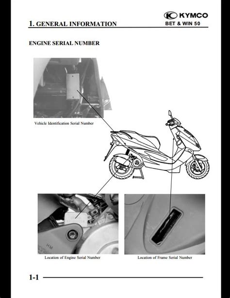 Kymco Service Manual Bw Bet Win 50 Repair Manual