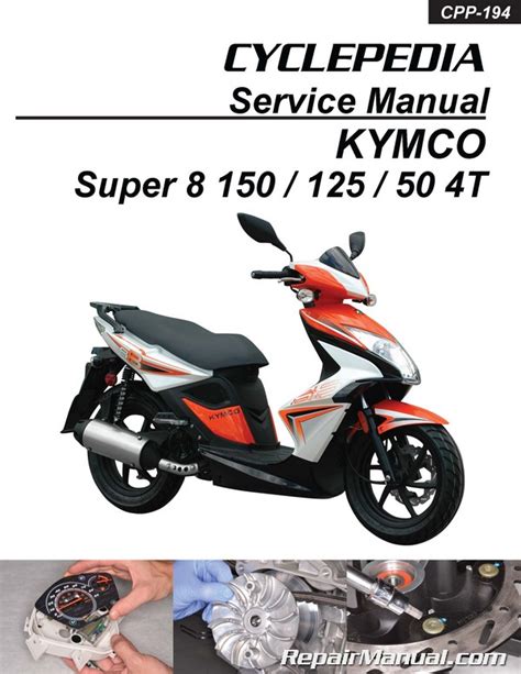 Kymco Super 8 50 Scooter Service Repair Manual Pdf