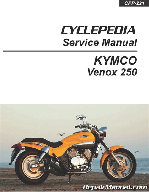 Kymco Venox 250 250i Service Repair Manual Download