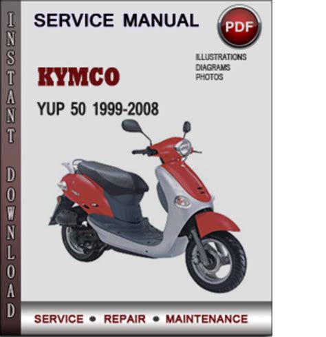 Kymco Yup 50 1999 2008 Factory Service Repair Manual