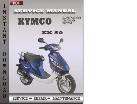 Kymco Zx 50 Factory Service Repair Manual Download