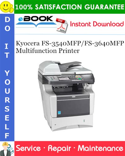 Kyocera Fs 3540mfp Fs 3640mfp Service Manual Parts List