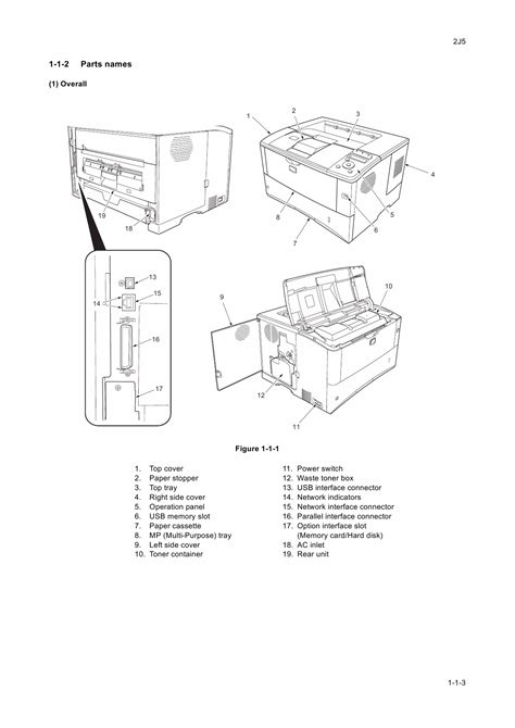 Kyocera Fs 6970dn Laser Printer Service Repair Manual Parts List