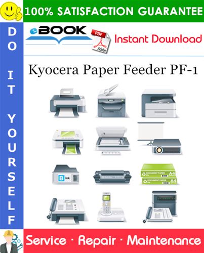 Kyocera Pf 680 Paper Feeder Service Repair Manual Parts List