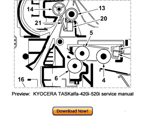 Kyocera Taskalfa 420i 520i Service Repair Manual Download