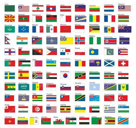 Länders Flaggor: En Symbolisk Representation av Nationer