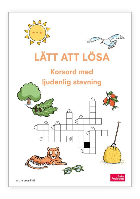 Lätt på foten korsord: Träna din hjärna och ha roligt samtidigt!