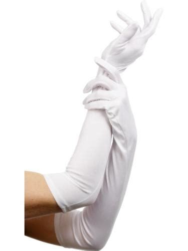 Långa vita handskar: En symbol för elegans och förfining