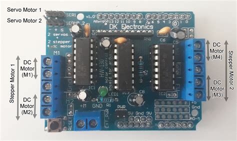 L293d Shield Wiring Diagram