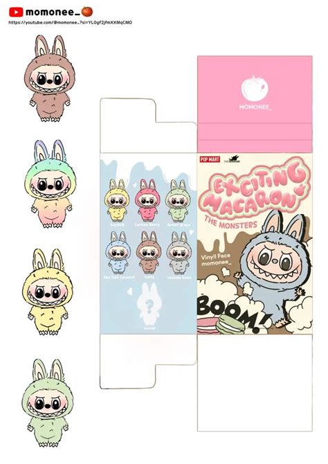Labubu Blind Box Template