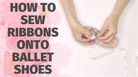 Lace Into Grace: A Heartfelt Guide to Sewing Ribbons on Ballet Shoes