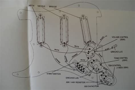 Lace Sensor Pickup Wiring