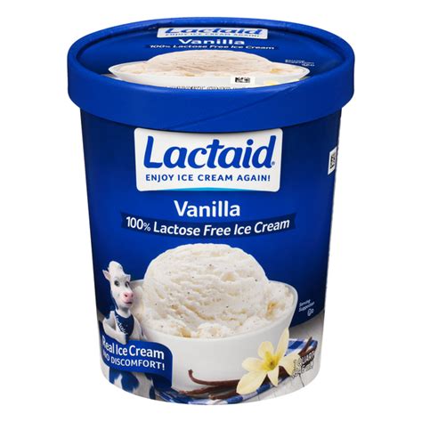Lactaid Vanilla Ice Cream: A Sweet Treat for the Lactose Intolerant