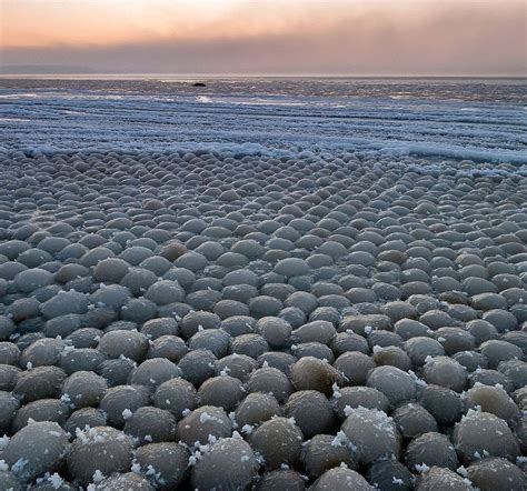 Lake Michigan Ice Balls: A Wintertime Wonder