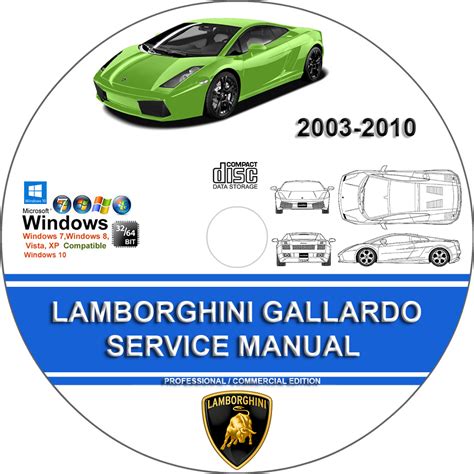 Lamborghini Gallardo Repair Service Manual Download 2003