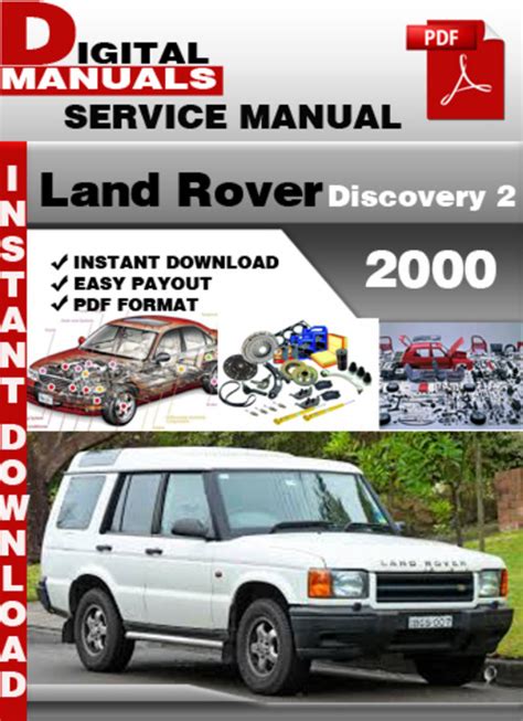 Land Rover Discovery 2 2000 Factory Service Manual Download