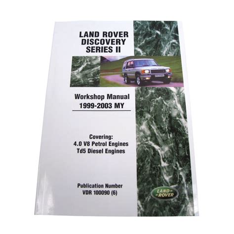 Land Rover Discovery Ii Service Repair Manual Pdf 95 03