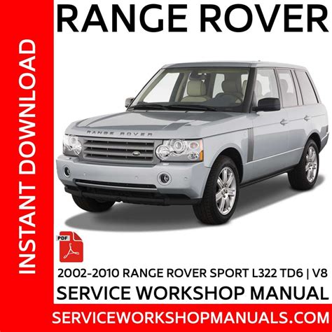 Land Rover Range Rover Service Repair Workshop Manual 1995 2002