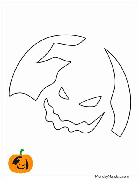 Large Pumpkin Carving Templates