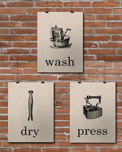 Laundry Room Printable Signs