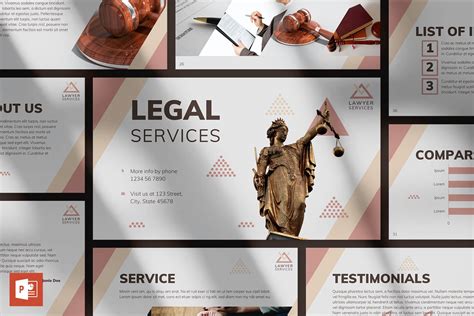 Law Ppt Template