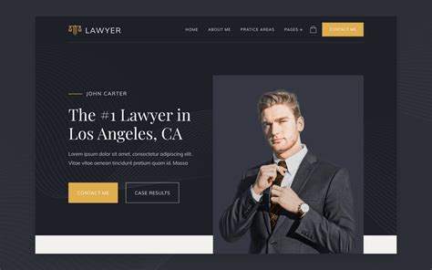 Lawyer Web Template