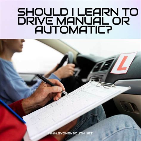 Learning To Drive Manual After Automatic