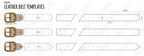 Leather Belt Template