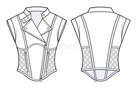 Leather Vest Template