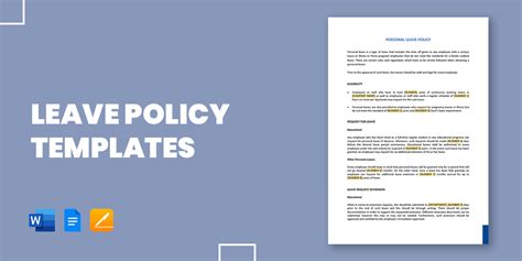 Leave Policy Template