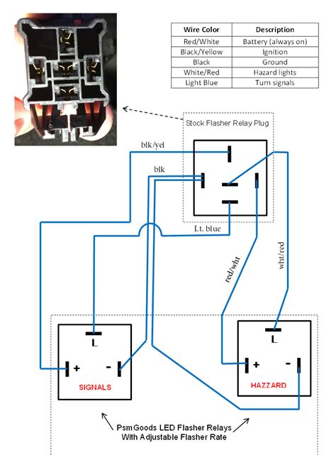 Led Flasher Wiring Diagram