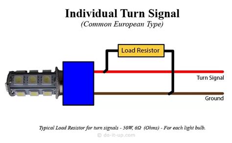 Led Resistor Wiring Diagram