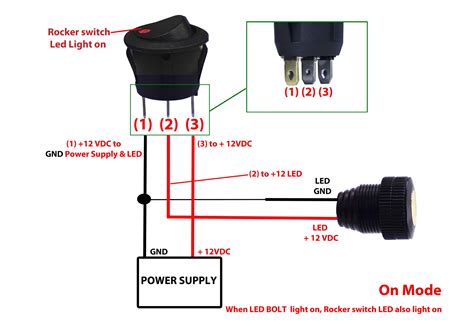 Led Rocker Switch Wiring Diagram