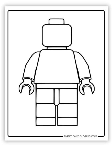 Lego Printables Coloring