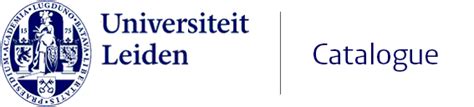 Leiden Uni Library Catalogue