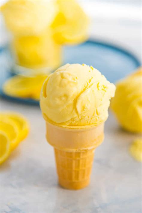 Lemon Ice Cream: A Refreshing Treat for Summer