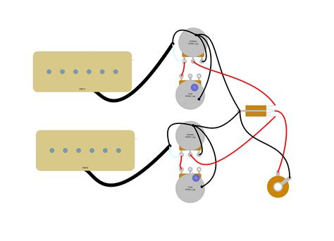 Les Paul P90 Wiring Diagram