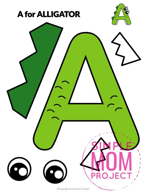 Letter A Crafts Printable