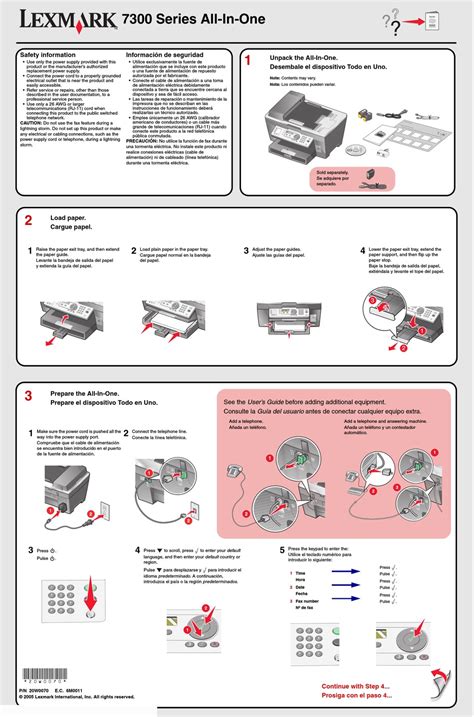 Lexmark 7300 Series All In One Service And Repair Manual