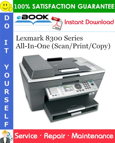 Lexmark 8300 Series All In One Service And Repair Manual