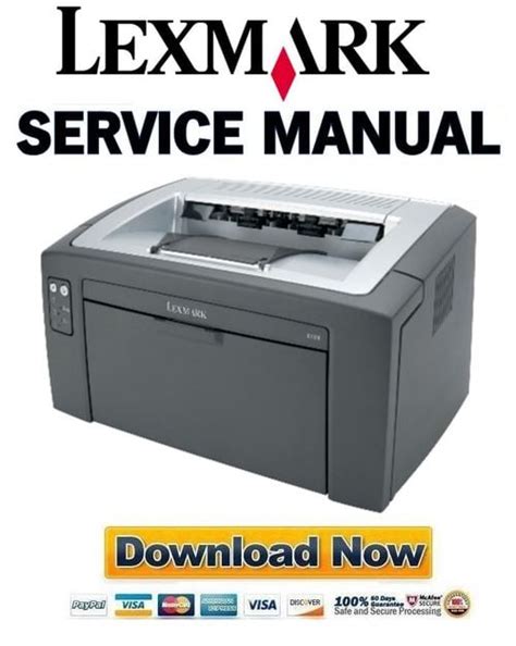 Lexmark E120 Service Manual Repair Guide