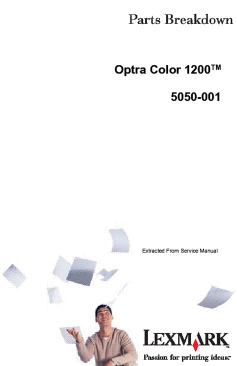 Lexmark Optra Color 1200 Service Manual Download